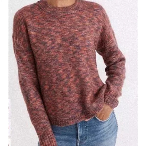 Madewell Space-dyed Birchmont Sweater - Picture 1 of 7